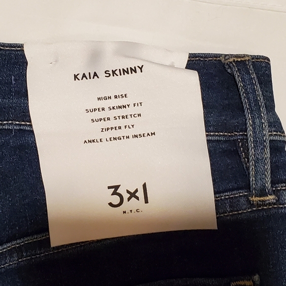 NWT     3x1 NYC - Kaia Skinny sz 26 - Picture 6 of 7